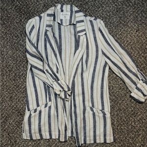 Love Tree Linen Blazer